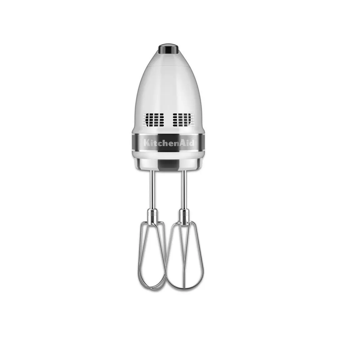 KitchenAid KHM7210WH 7-Speed Hand Mixer, White