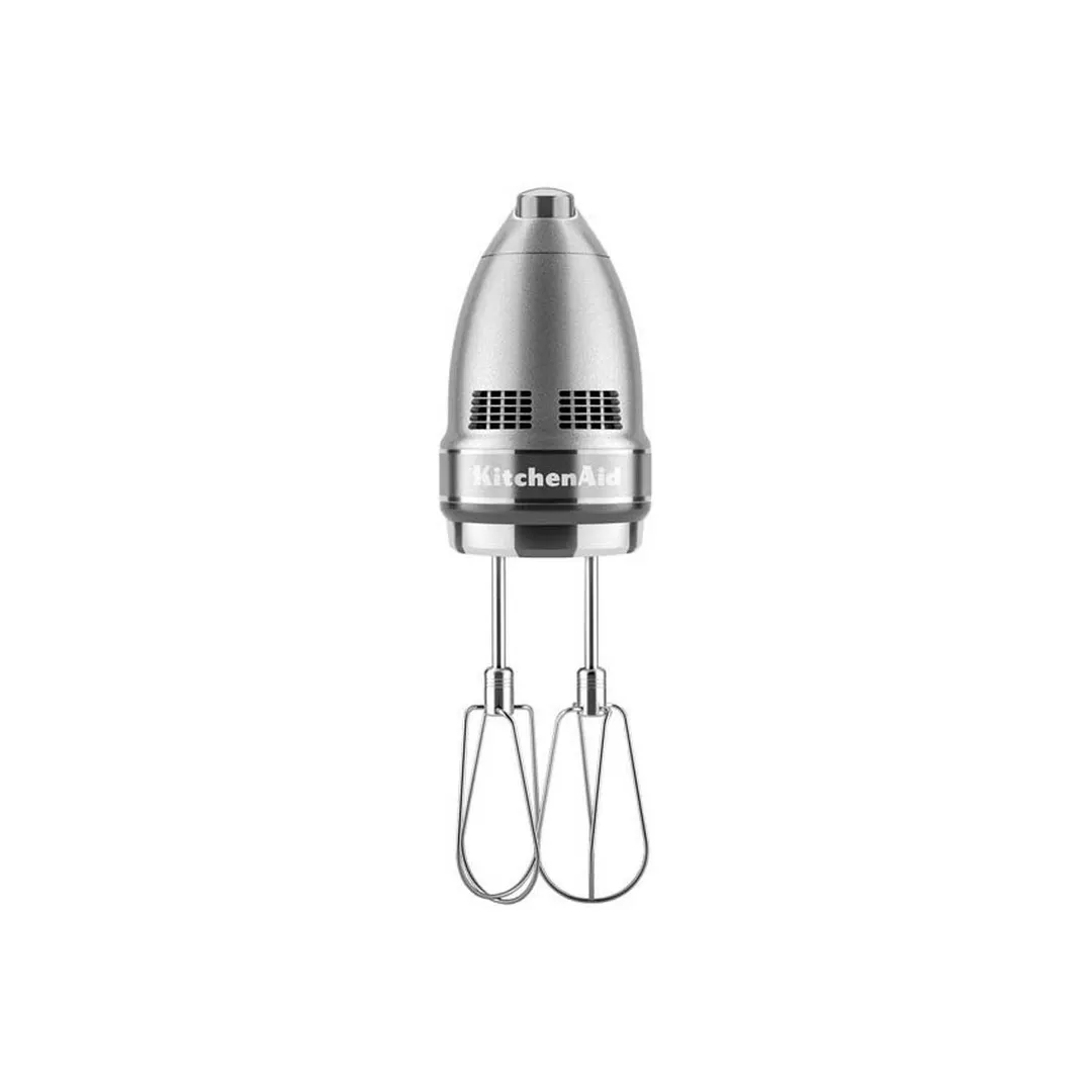 KitchenAid KHM926CU 9-Speed Hand Mixer with Exclusive Accessory Pack, Contour Silver