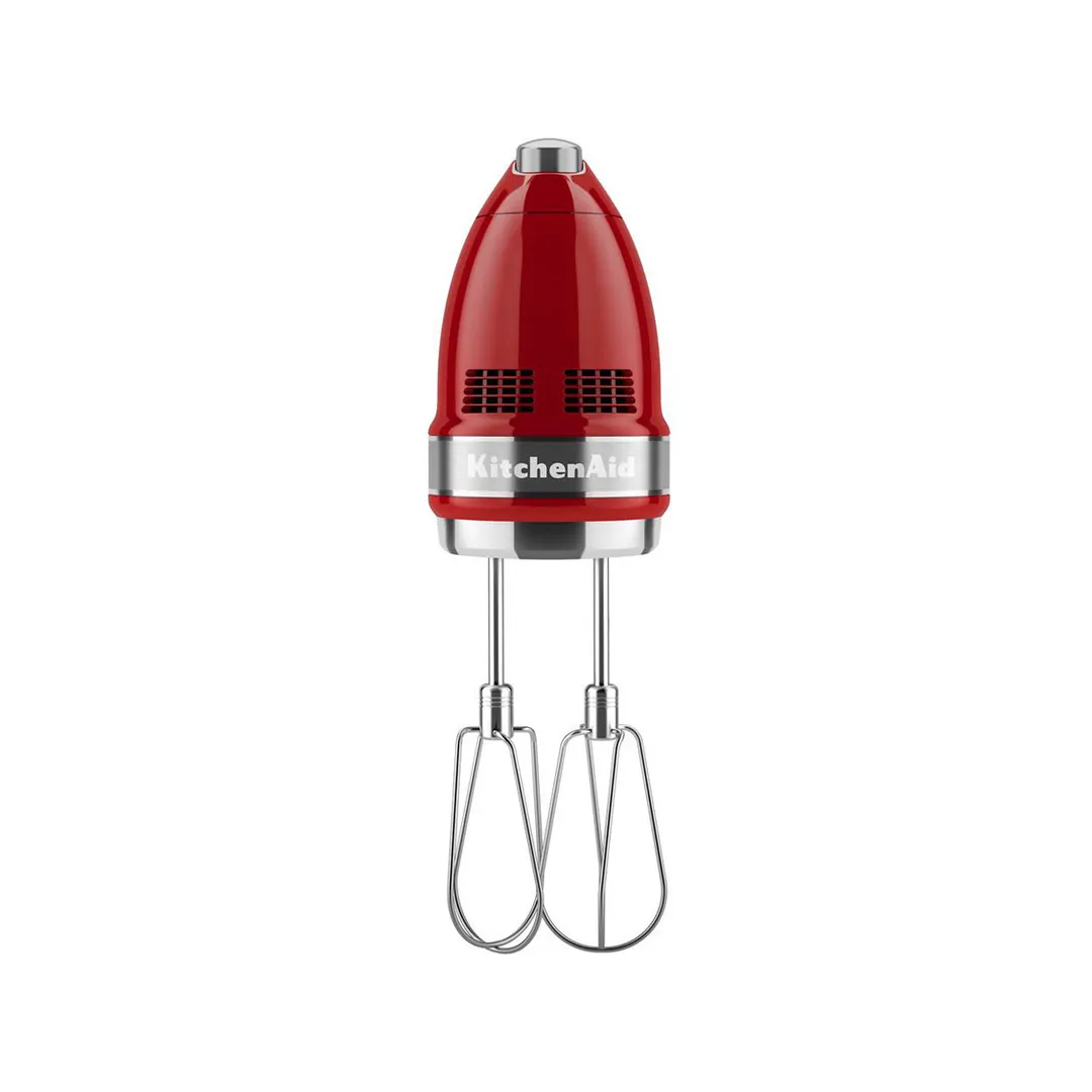 KitchenAid KHM926ER 9-Speed Hand Mixer with Exclusive Accessory Pack, Empire Red