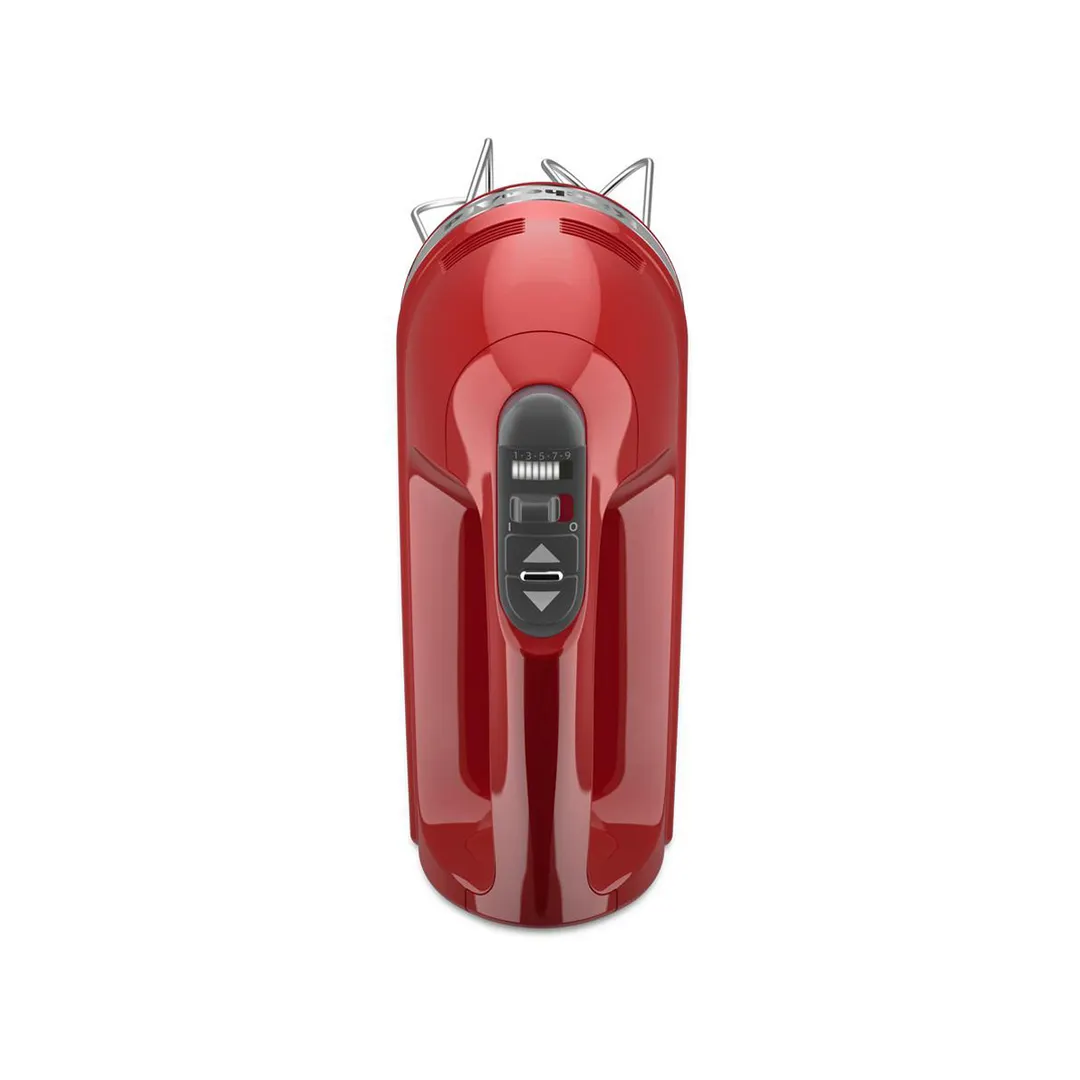 KitchenAid KHM926ER 9-Speed Hand Mixer with Exclusive Accessory Pack, Empire Red