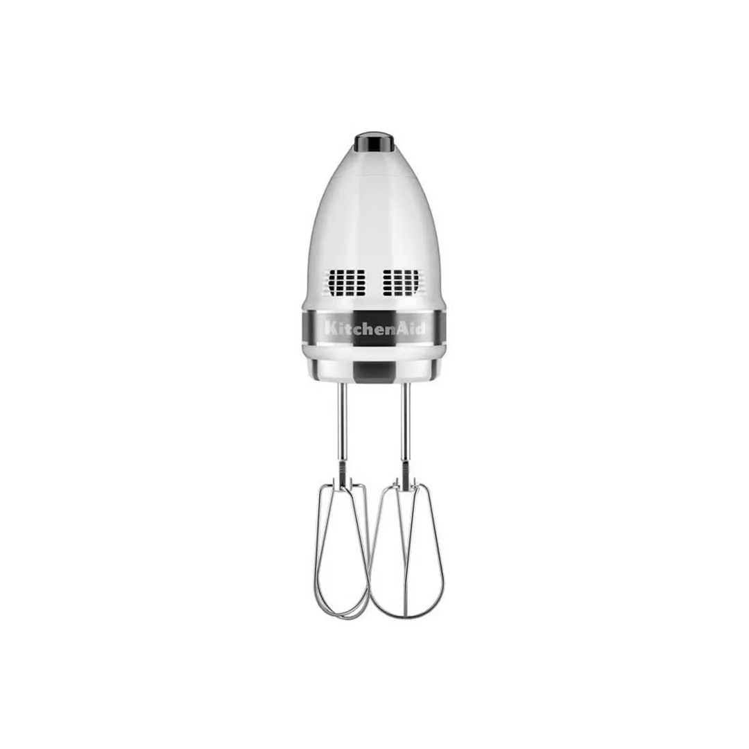 KitchenAid KHM926WH 9-Speed Hand Mixer with Exclusive Accessory Pack, White