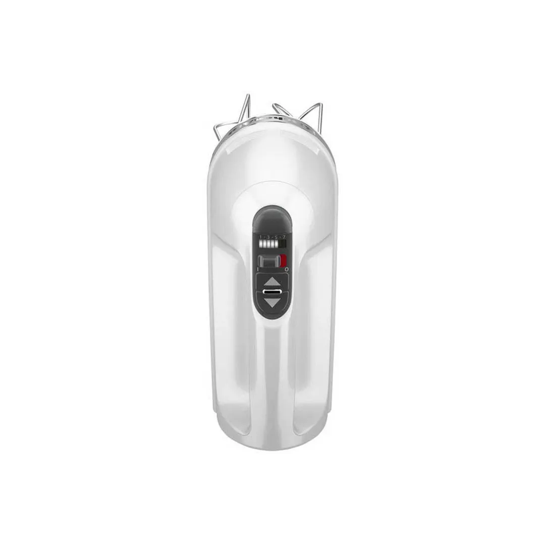 KitchenAid KHM926WH 9-Speed Hand Mixer with Exclusive Accessory Pack, White
