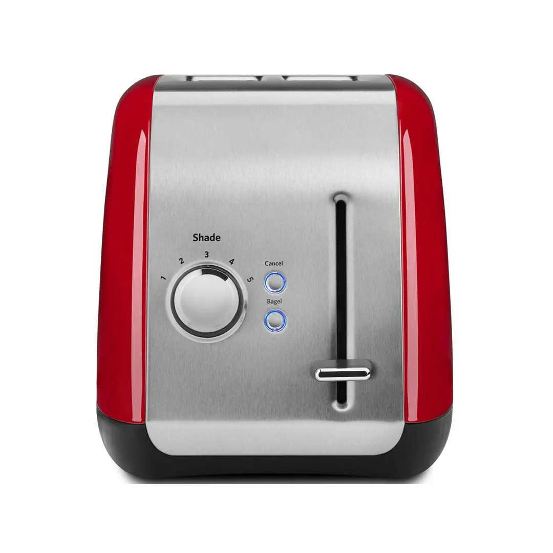 KitchenAid KMT2115ER 2 Slice Toaster with Manual Lift, Empire Red Color, 1.5" Extra Wide Slots