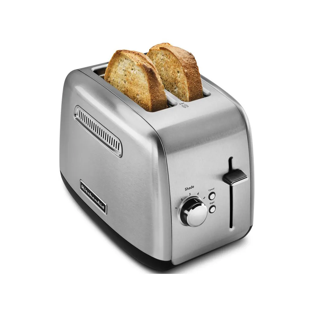 KitchenAid KMT2115SX 2 Slice Toaster with Manual Lift, Stainless Steel Color, 1.5" Extra Wide Slots