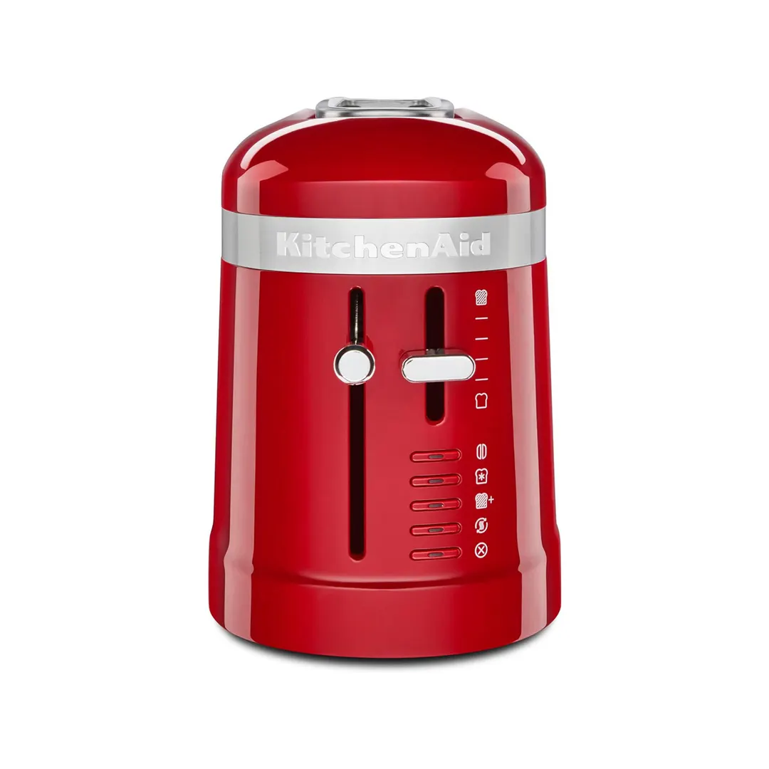 KitchenAid KMT5115ER 4 Slice Long Slot Toaster with High-Lift Lever, Empire Red Color, 120V