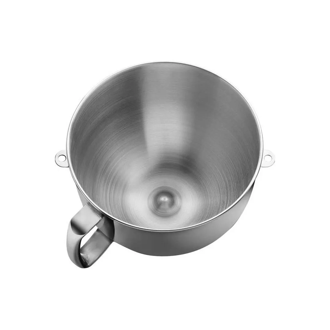 KitchenAid KN2B6PEH 6-qt Bowl-Lift Polished Stainless Steel Bowl with Handle for Stand Mixers