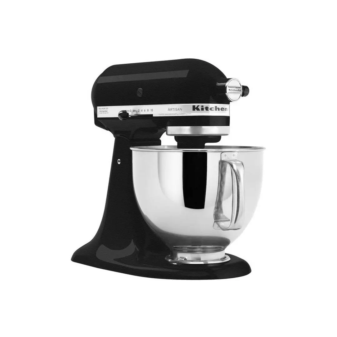 KitchenAid Artisan Series 5 Quart Tilt-Head Stand Mixer - Black - Riverside  Appliance, image size:1080x1080