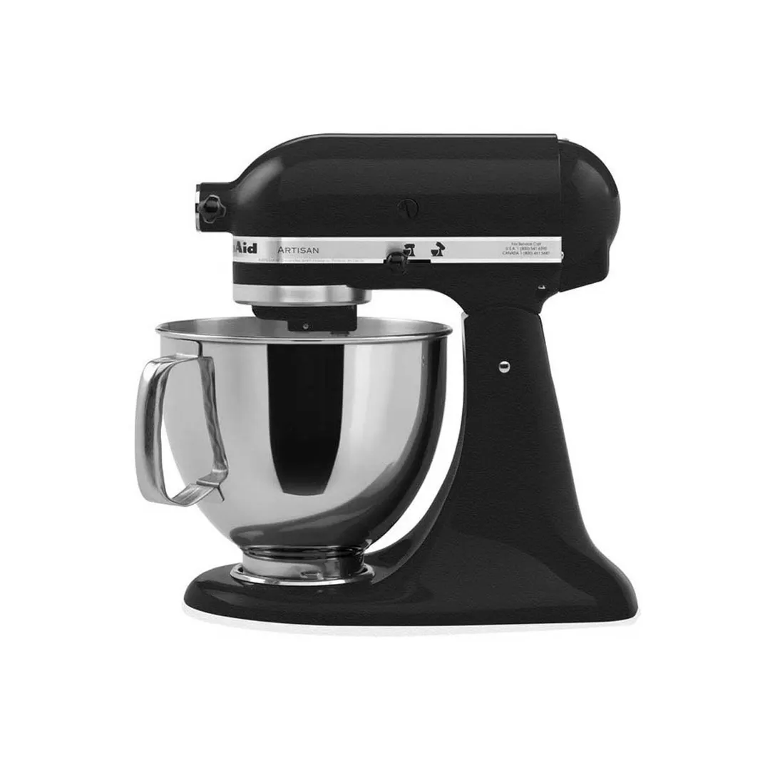 KitchenAid KSM150PSBK 5-qt Tilt-Head Stand Mixer,10-Speed, Cast