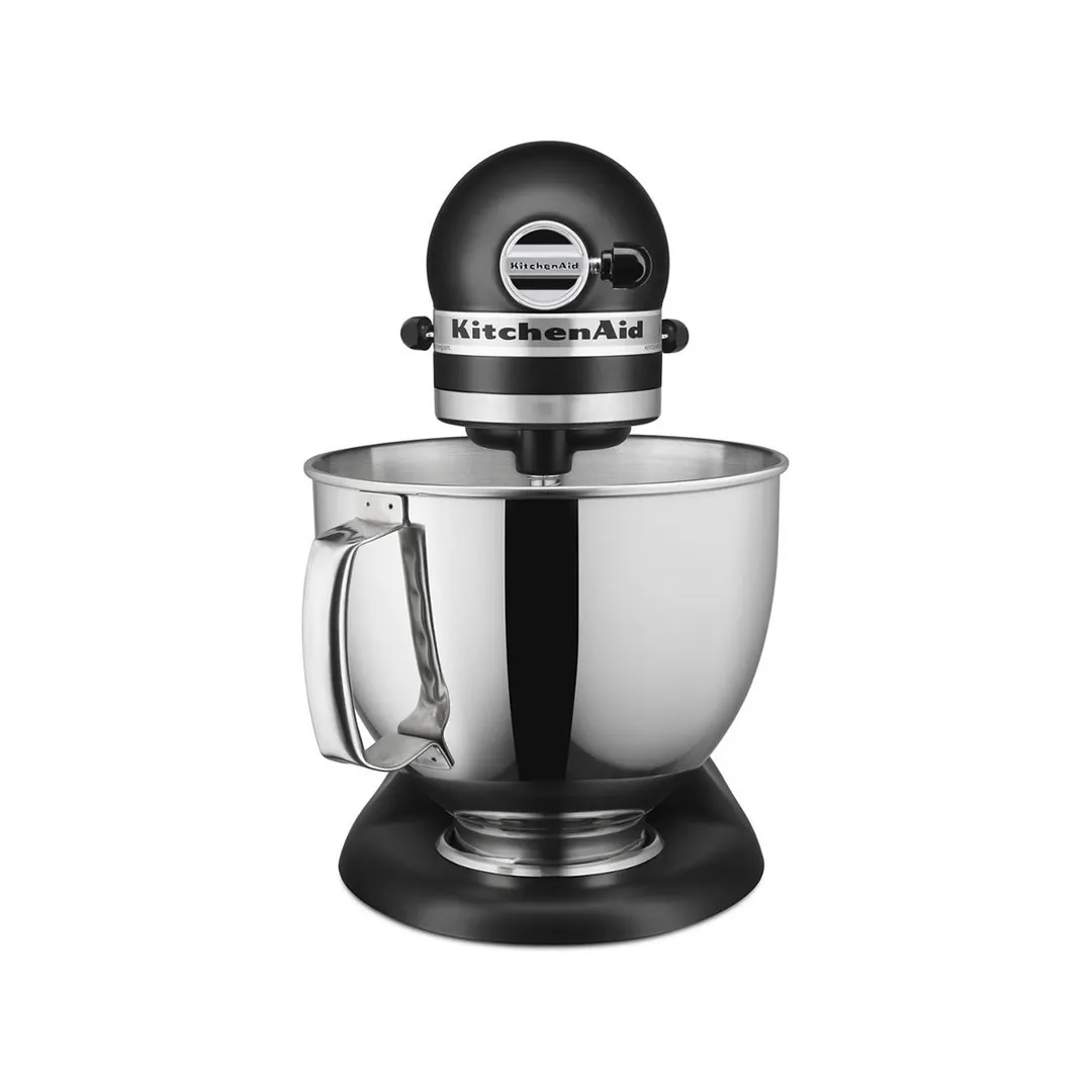 KitchenAid KSM150PSBM Artisan® Series 5-qt Tilt-Head Stand Mixer, 10-Speed, Black Matte  