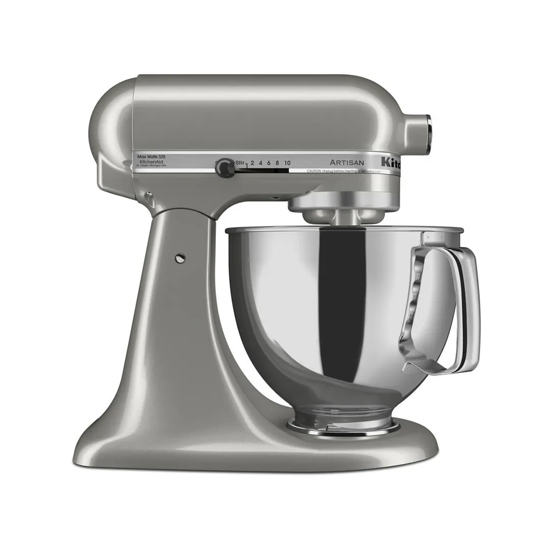 KitchenAid KSM150PSCU 5-qt Tilt-Head Stand Mixer, 10-Speed