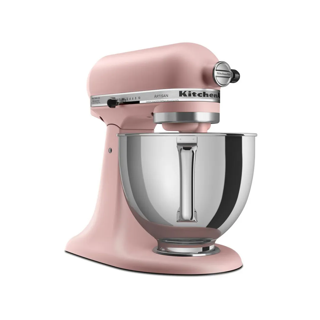 KitchenAid KSM150PSDR Artisan® Series 5-qt Tilt-Head Stand Mixer, 10-Speed, Matte Dried Rose