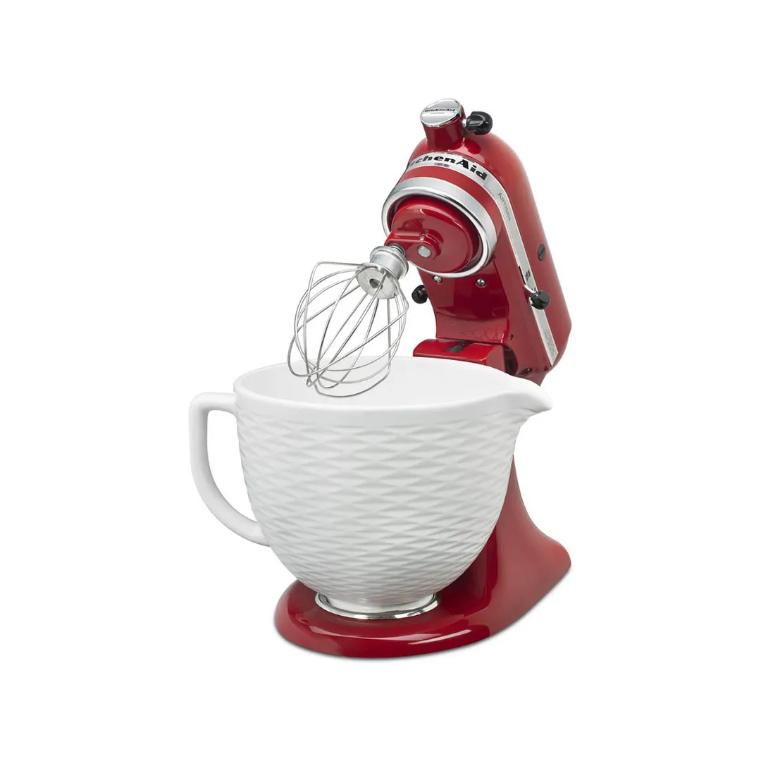 KitchenAid KSM150PSER 5-qt Tilt-Head Stand Mixer, 10-Speed, Empire Red