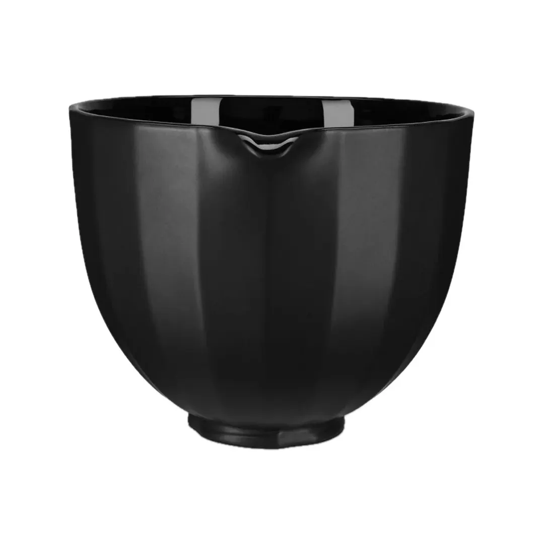KitchenAid KSM2CB5PBS 5-qt Black Shell Ceramic Bowl with Handle for Tilt-Head Mixers
