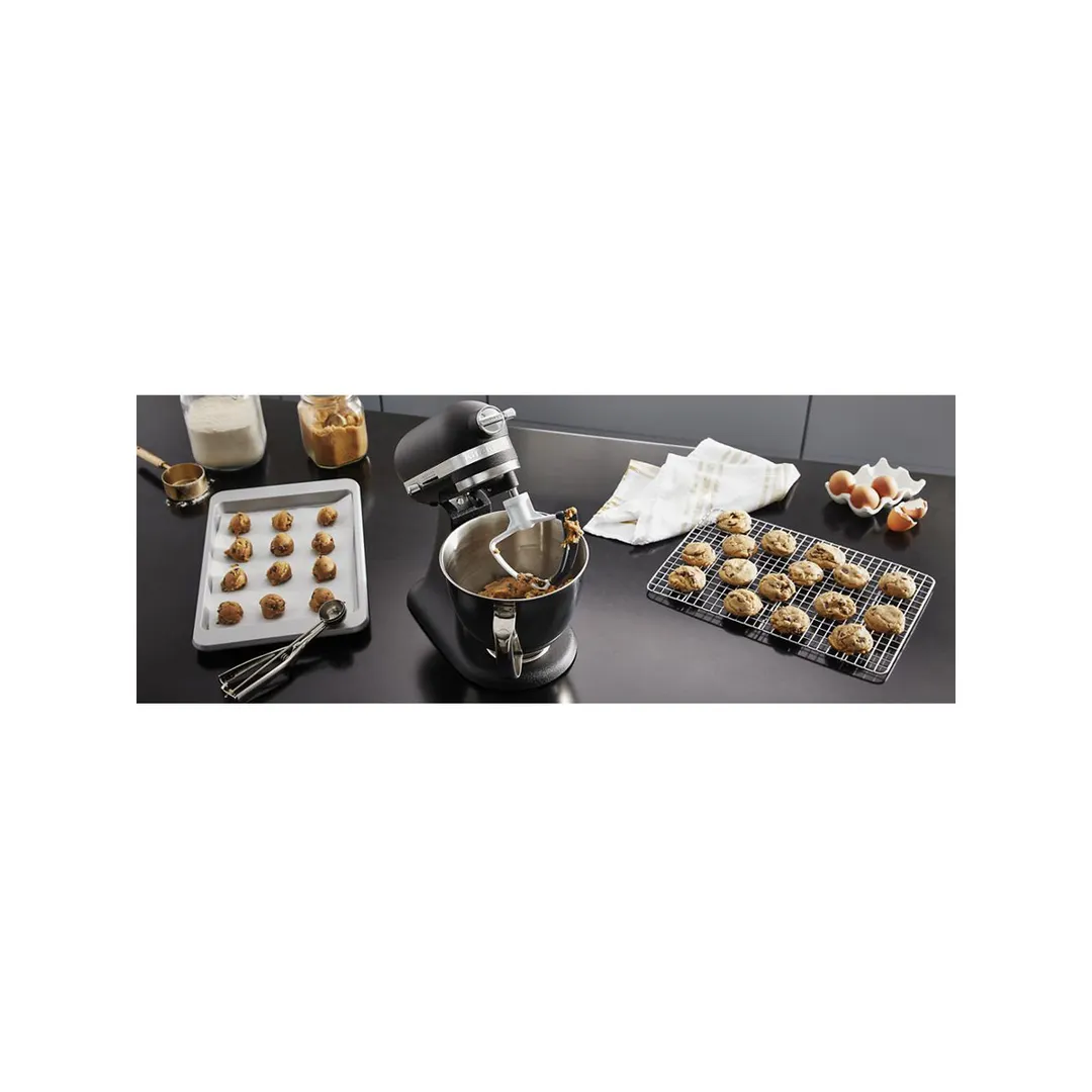 KitchenAid KSM3316XBK Artisan® Mini Series 3.5-qt  Tilt-Head Stand Mixer,10-Speed, Cast Iron Black 
