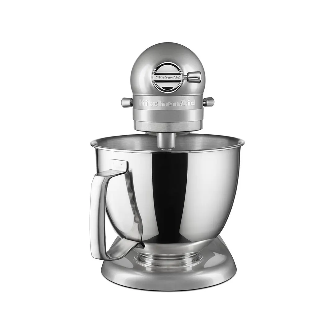 KitchenAid KSM3316XCU Artisan® Mini Series 3.5-qt Tilt-Head Stand Mixer, 10-Speed, Contour Silver