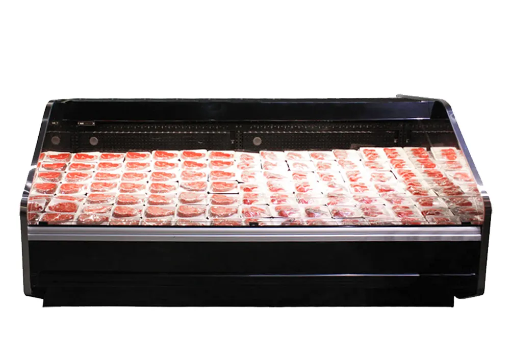 Kysor Warren CX1AG GRAB N GO 6' E-6-E 96" Open Refrigerated Deli Display Case