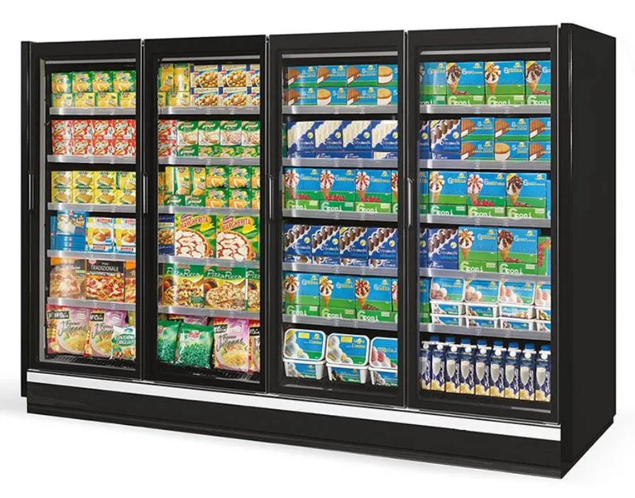 Kysor Warren KWN5 FROZEN FOOD 5 DR E-5-E Merchandiser Freezer w/ 5 Door, Low Temp, 128 cu. ft.