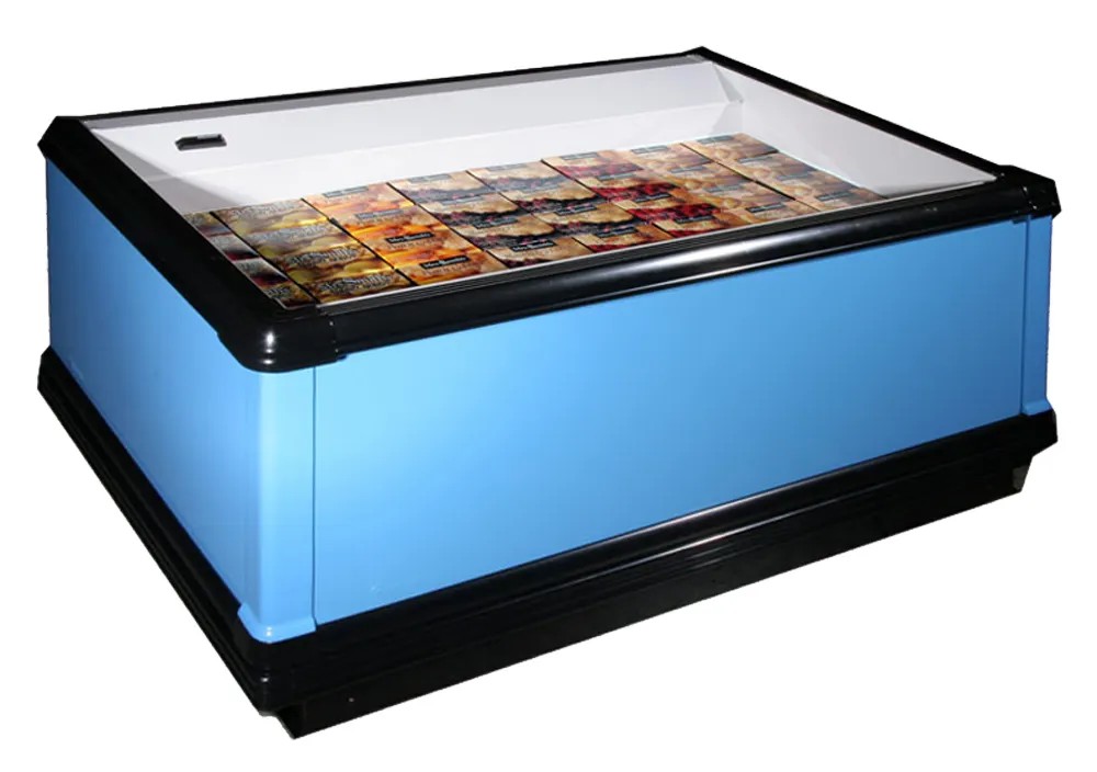 Kysor Warren QWST DUAL TEMP FROZEN FOOD 16" 4E-8-4E 96" Open Refrigerated Deli Display Case