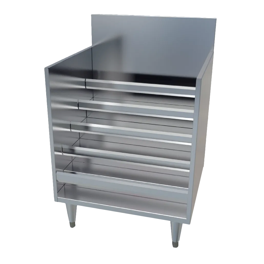 LaCrosse CL24BSD Underbar Liquor Bottle Display Unit, 30 Bottle Capacity