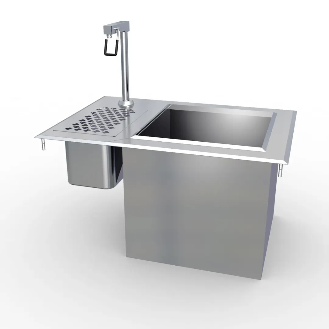 LaCrosse DI-WS-IB Drop-In Ice & Water Unit w/ 30 lbs Ice Capacity