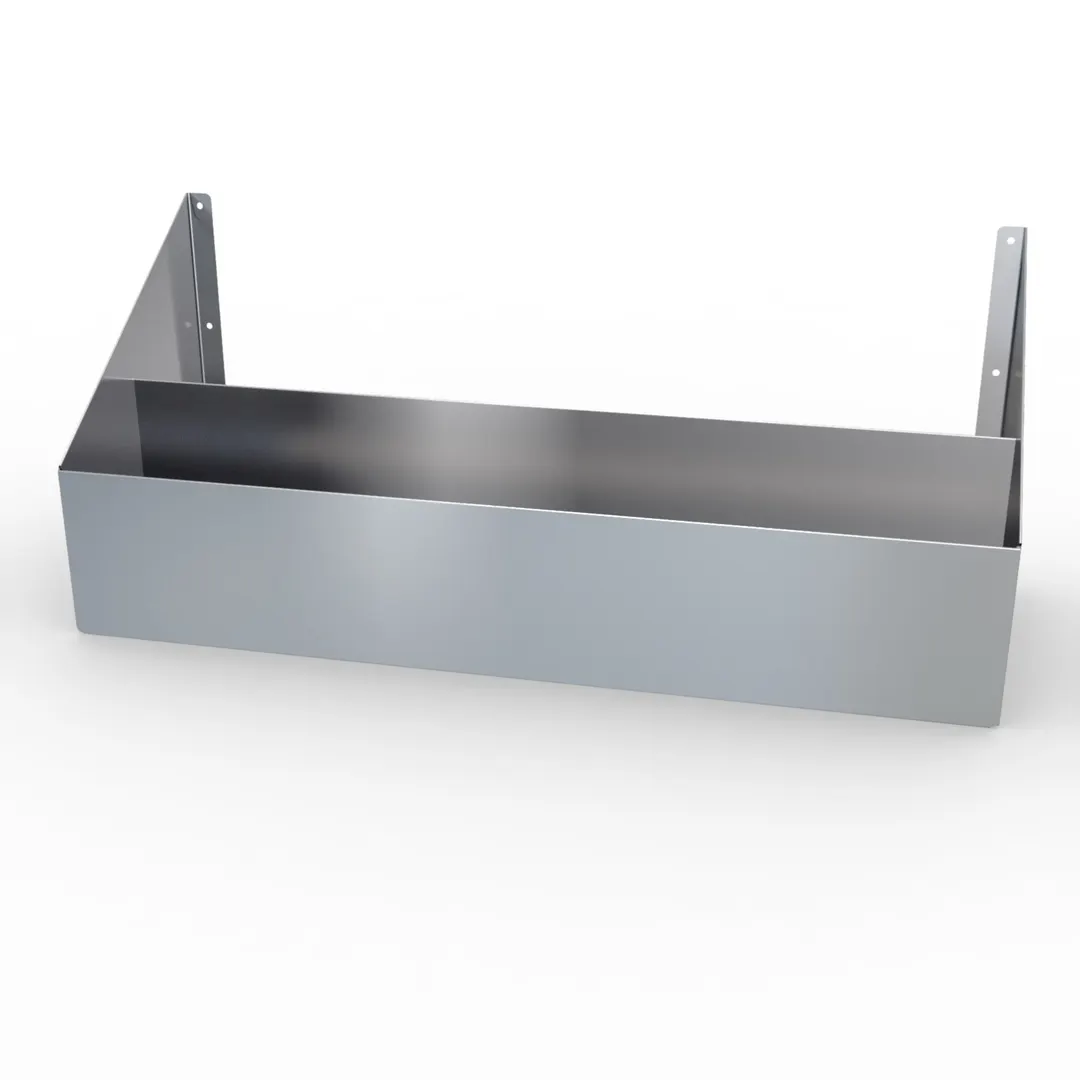 LaCrosse L500-42GSR-2 Double Speed Rail, 42" W x 9" D x 10-1/8" H, 304 Steel, Lining, Keyhole