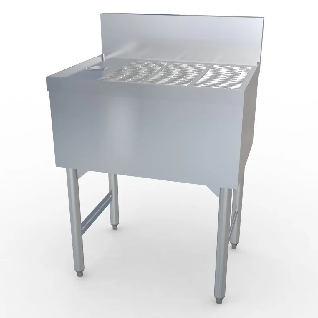 LaCrosse SDW36 Sinkronization 19 Drainboard Unit, 36"W X 19"D, 6"H Backsplash