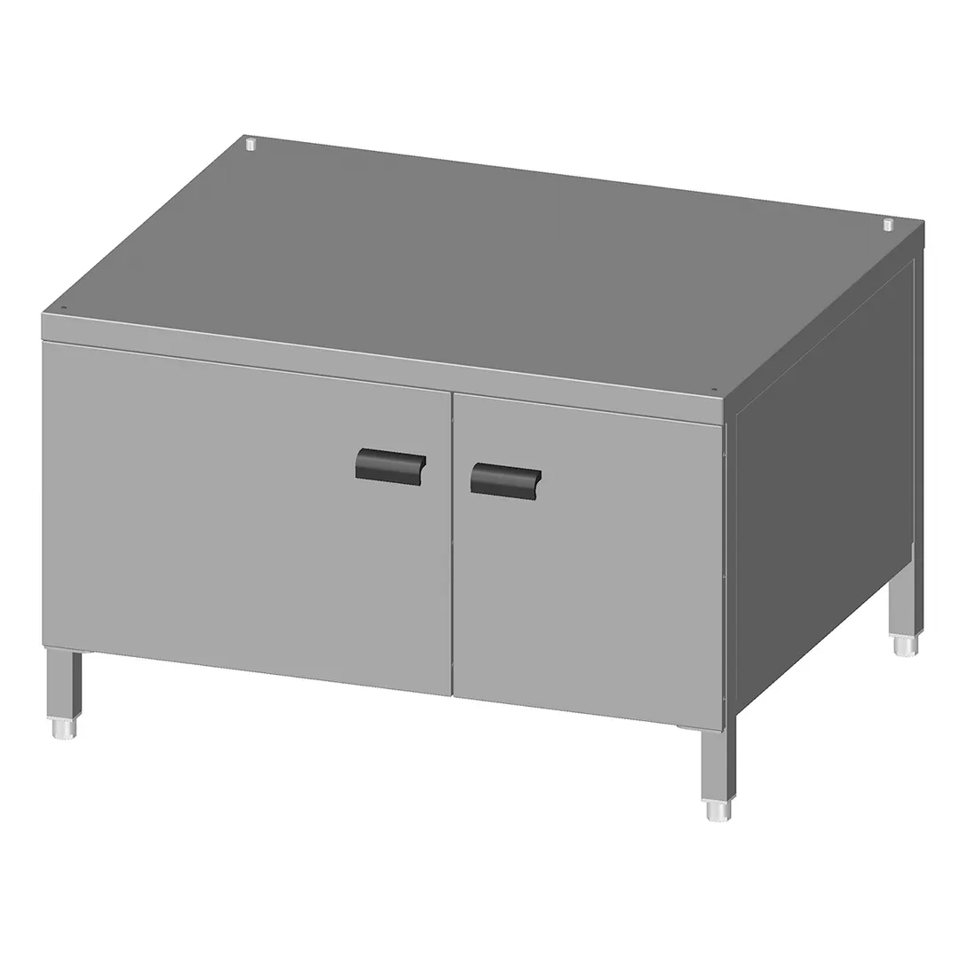 Lainox BSC021 Cabinet In Stainless Steel, with Doors & Side Runners, 1/1 Gn