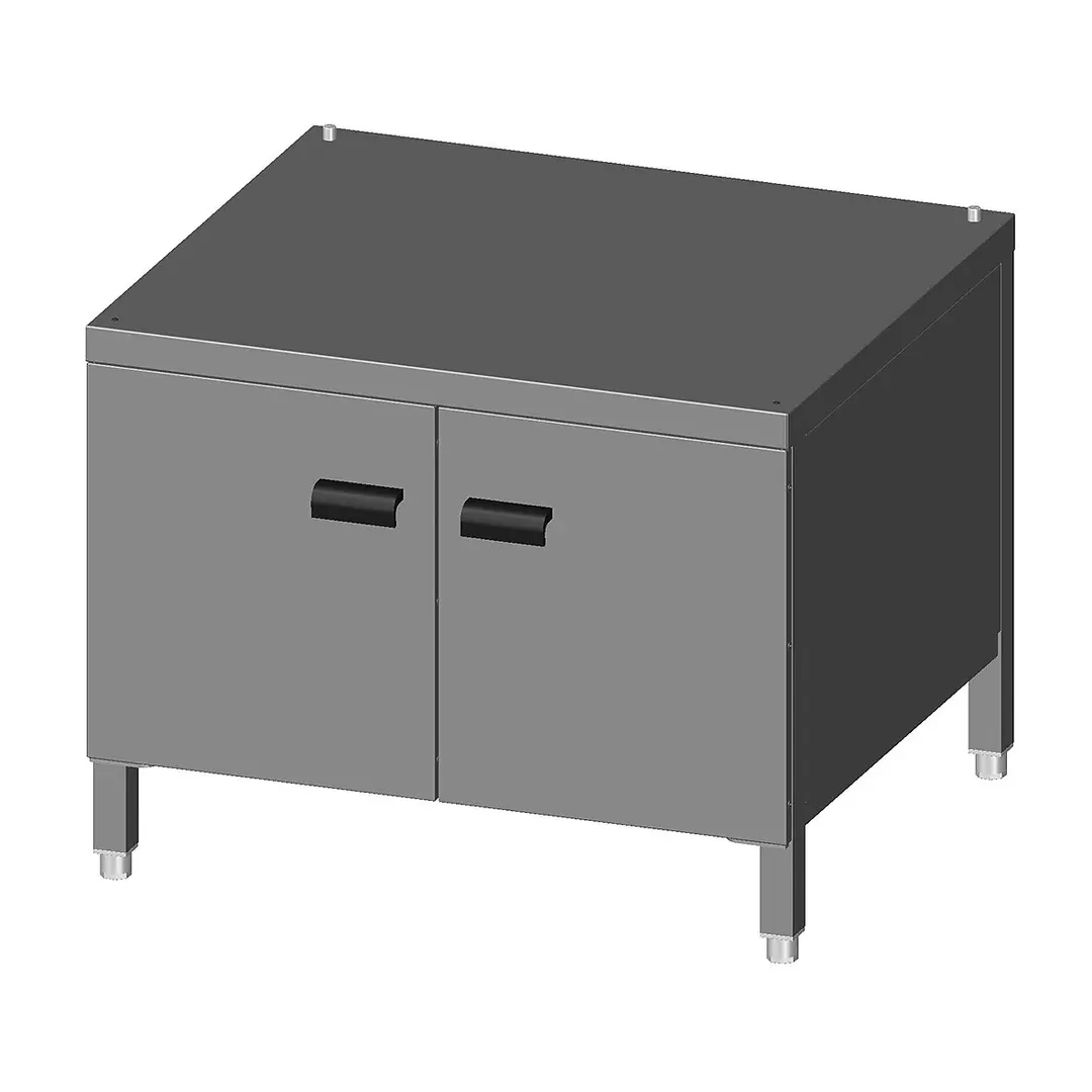 Lainox BSC064 Cabinet, with Doors & Side Runners, Stainless Steel, 6 + 6 X En1