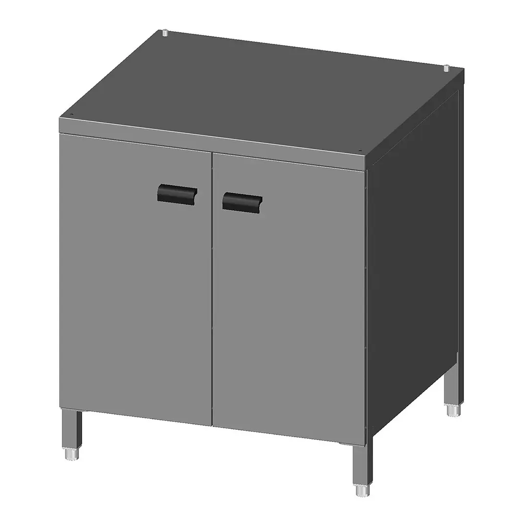 Lainox BSC110 Cabinet In Stainless Steel, with Doors & Side Runners