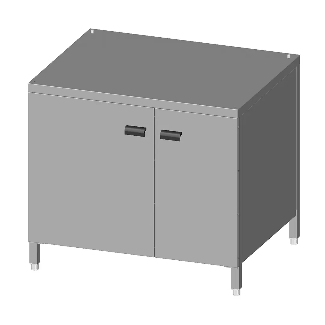 Lainox BSC210 Cabinet In Stainless Steel, with Doors & Side Runners