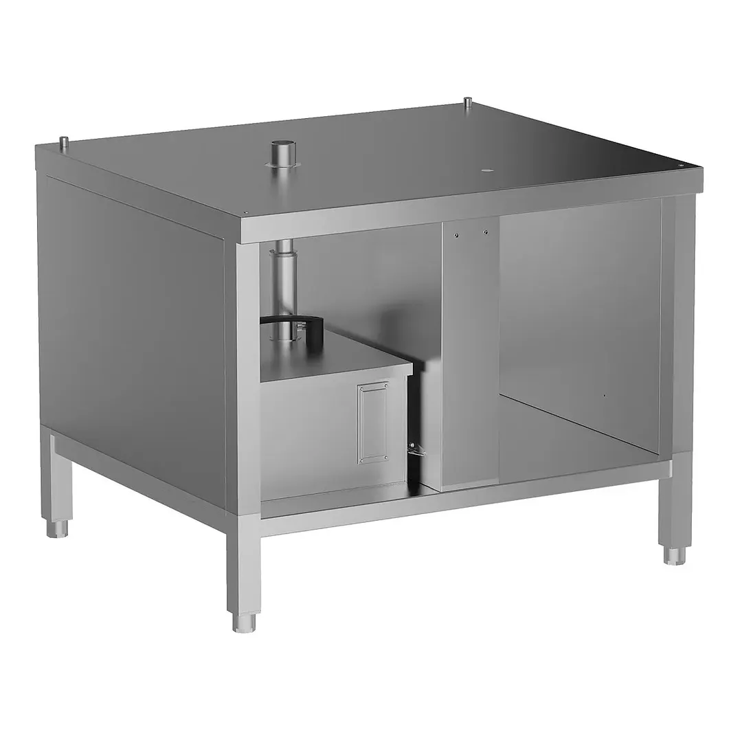 Lainox BSK021PG Open Cabinet, with Side Runners & Fat Container, Stainless Steel