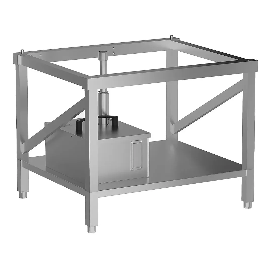 Lainox BSR021PG Floor Stand, with shelf & fat container