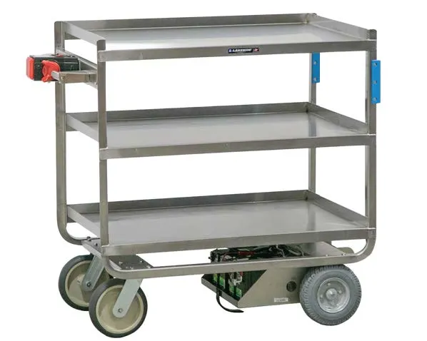 Lakeside 163422 3-Tier Motorized Utility Cart w/ 1000 lb. Capacity