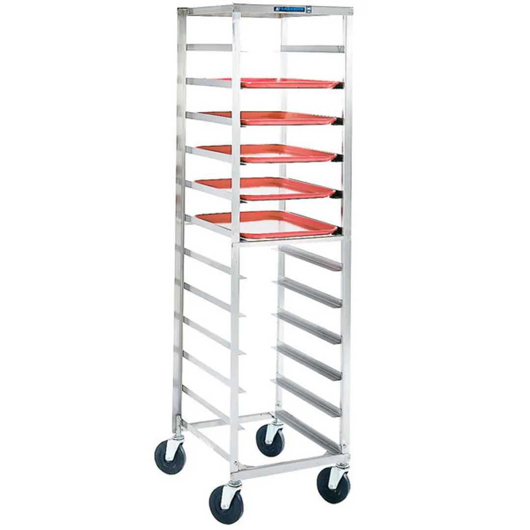 Lakeside 179 12 Pan End Load Stainless Steel Sheet Pan / Tray Rack, Assembled