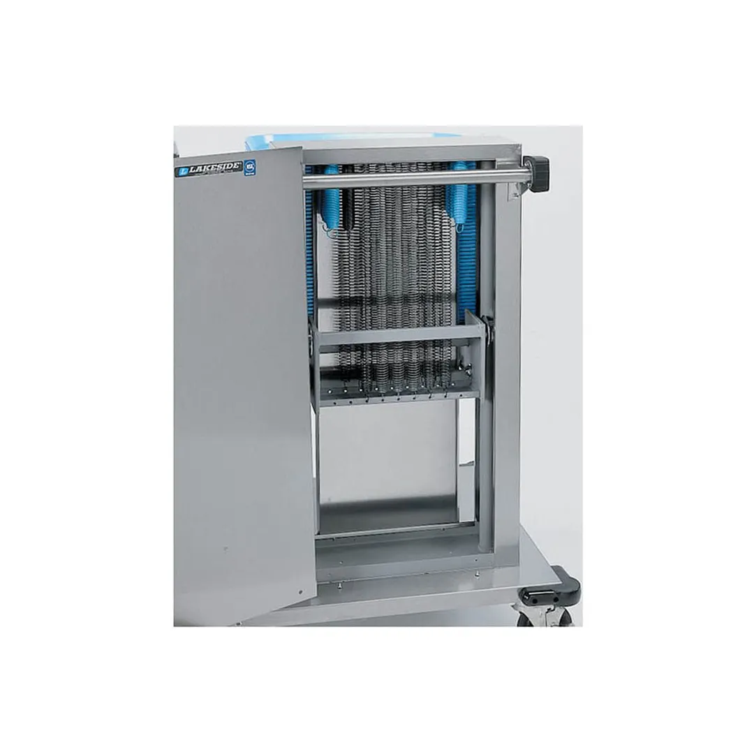 Lakeside 2818 Mobile Double Platform Cantilever Tray Dispenser for 14" x 18" Trays