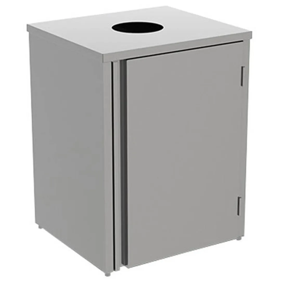 Lakeside 3310 Waste Station, 26-1/2"W X 23-1/4"D X 34-1/2"H, 35 Gallon Capacity
