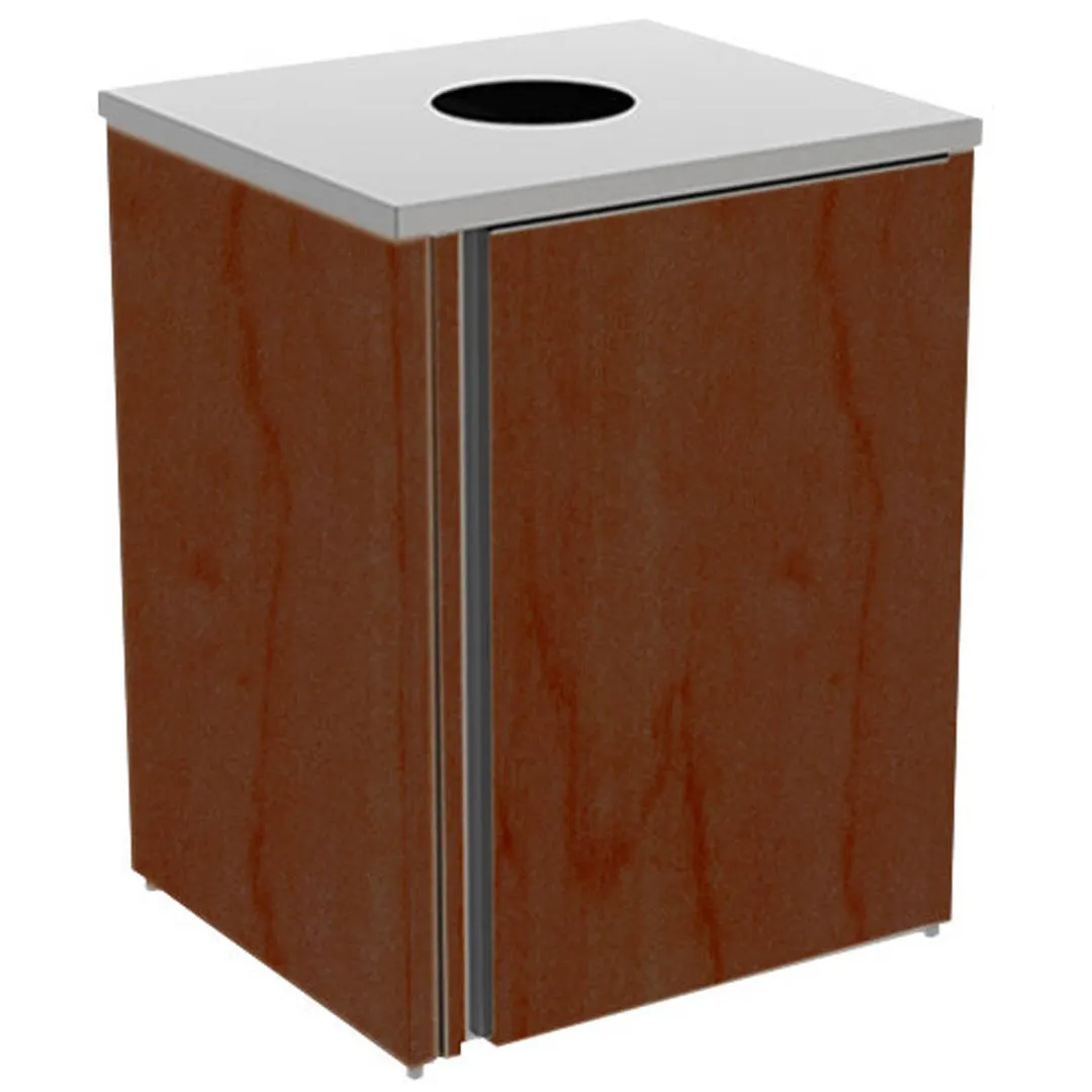 Lakeside 3310 Waste Station, 26-1/2"W X 23-1/4"D X 34-1/2"H, 35 Gallon Capacity