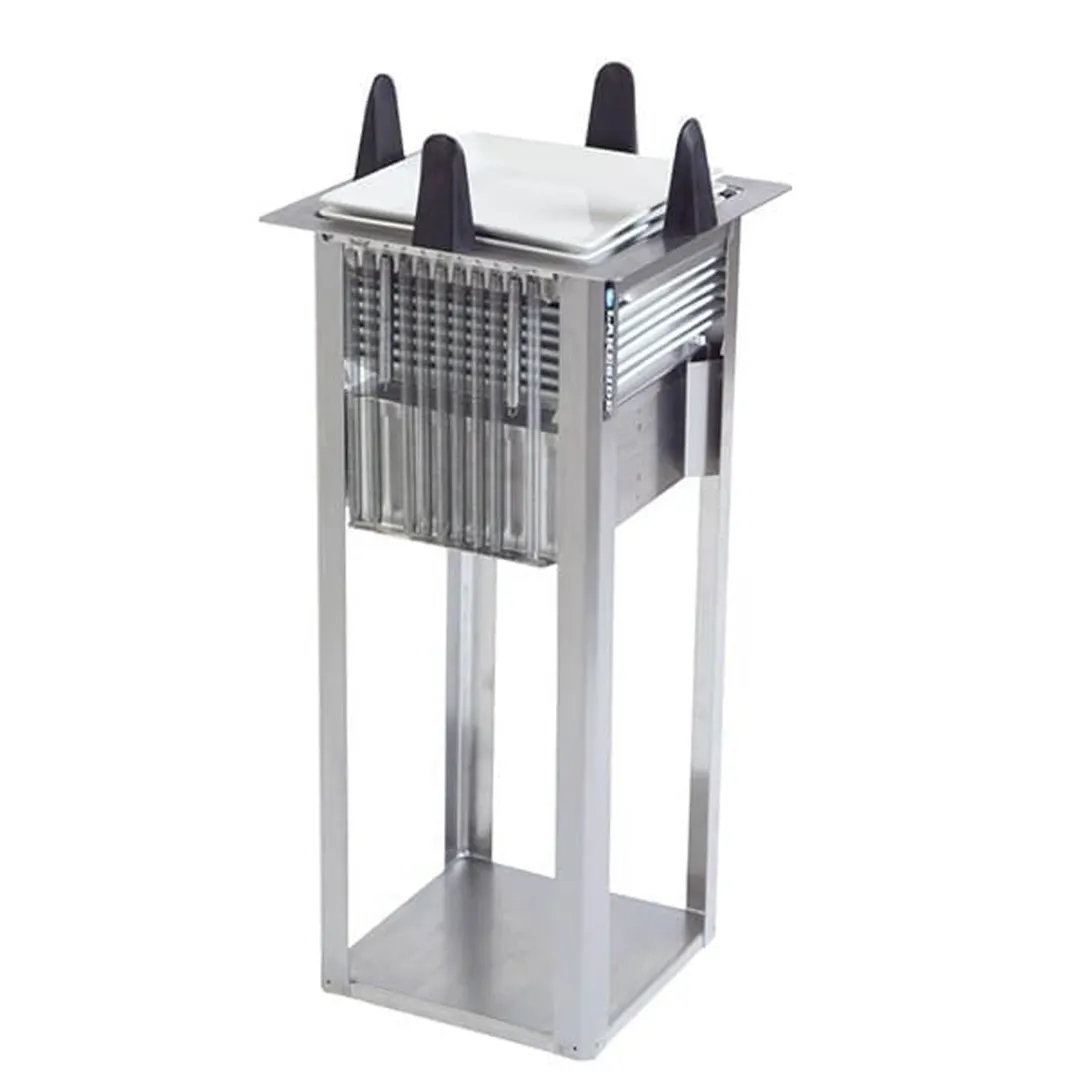 Lakeside 4011 Unheated Drop In Dish Dispenser, Max Dish Size 11" diameter