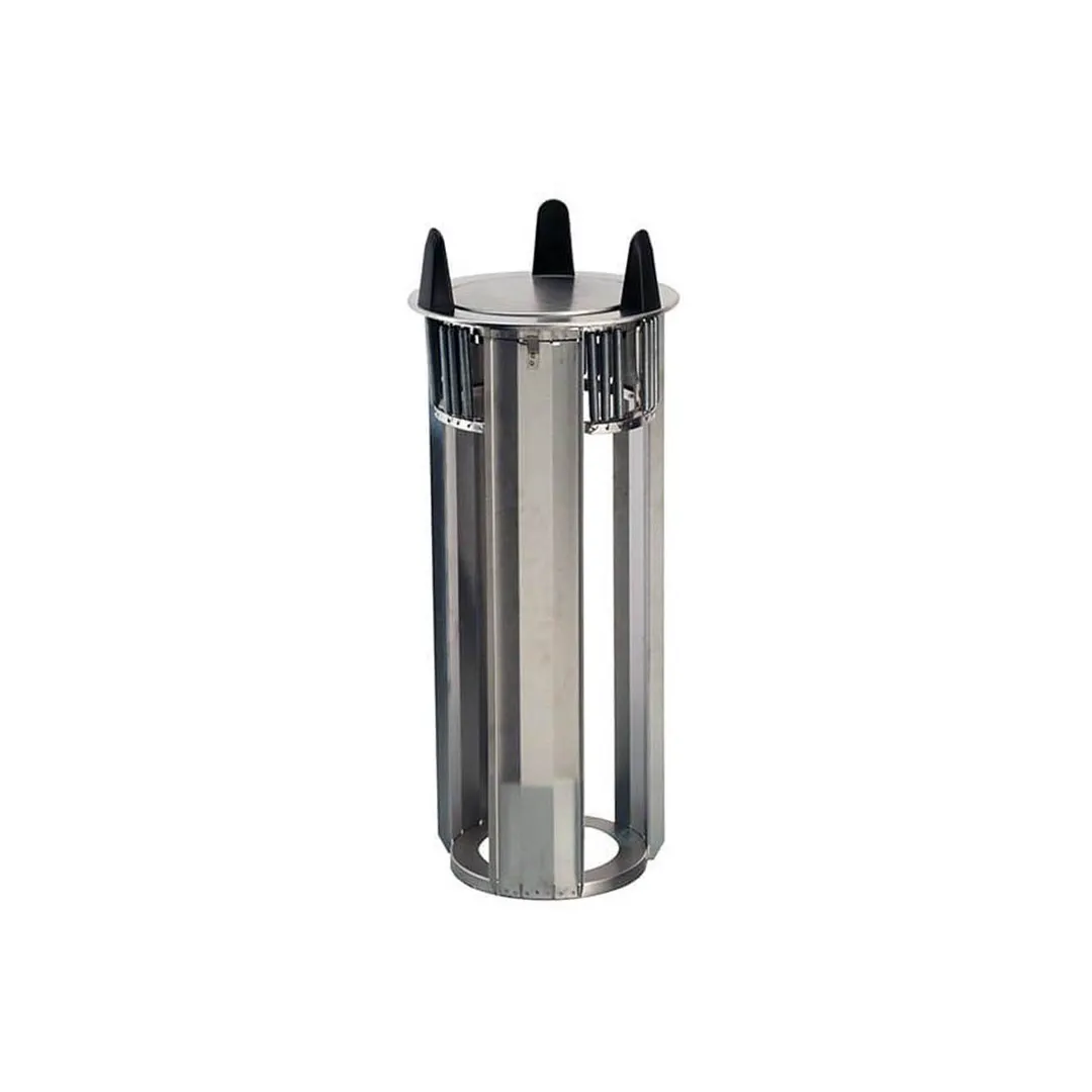 Lakeside 4012 Unheated Drop In Dish Dispenser, Max Dish Size 12-1/4" diameter