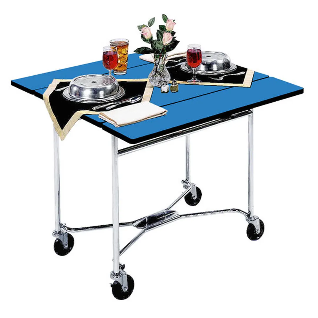 Lakeside 413 Room Service Table, Drop-Leaf, Square Top, Plastic Laminated Top, 36" x 36" x 30"H