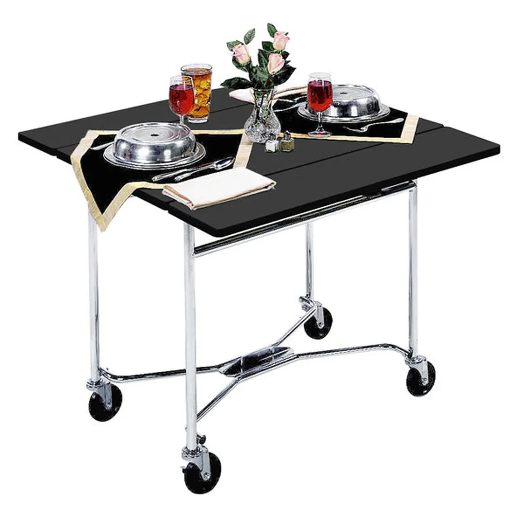 Lakeside 413 Room Service Table, Drop-Leaf, Square Top, Plastic Laminated Top, 36" x 36" x 30"H