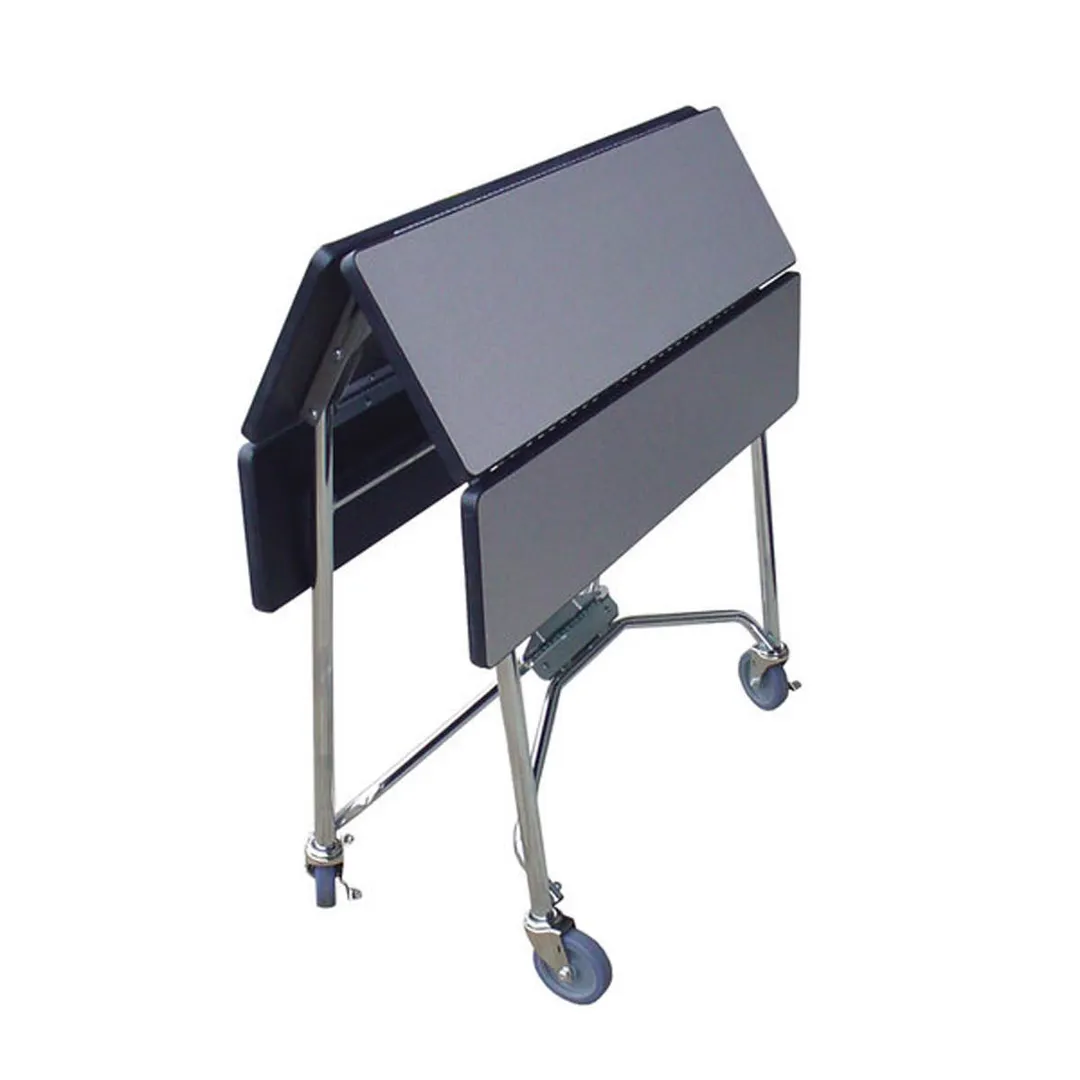 Lakeside 416 Room Service Table, Folding, Square Top, Plastic Laminated Top, 36" x 36" x 30"H