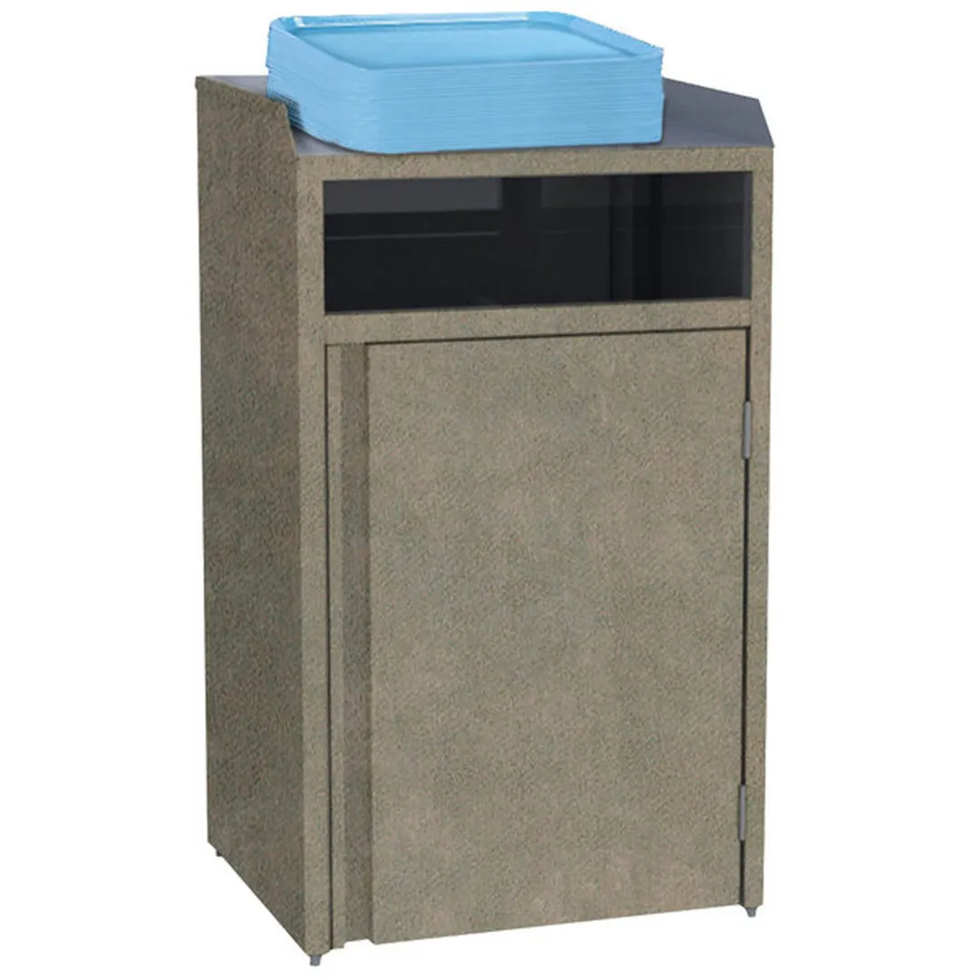 Lakeside 4410 Waste Station, 26-1/2"W X 23-1/4"D X 45-1/2"H, 35 Gallon Capacity