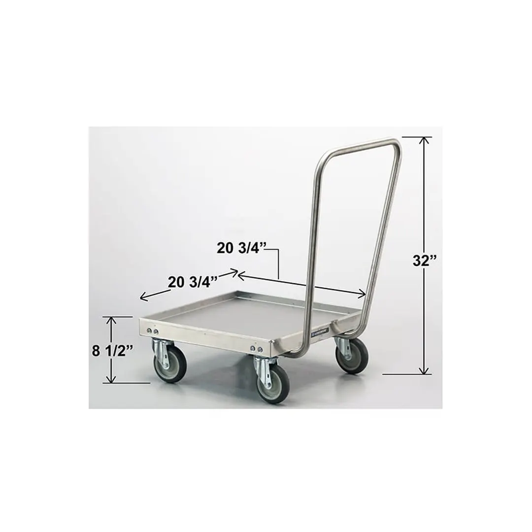 Lakeside 452 Stainless Steel Glass Rack Dolly 400 lb Capacity