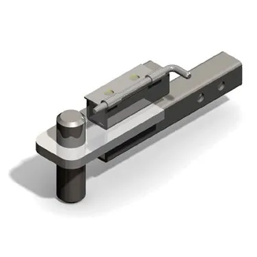 Lakeside 4750 Male Hitch End for Carts with 5" or 6" Casters, Made in USA Hitch