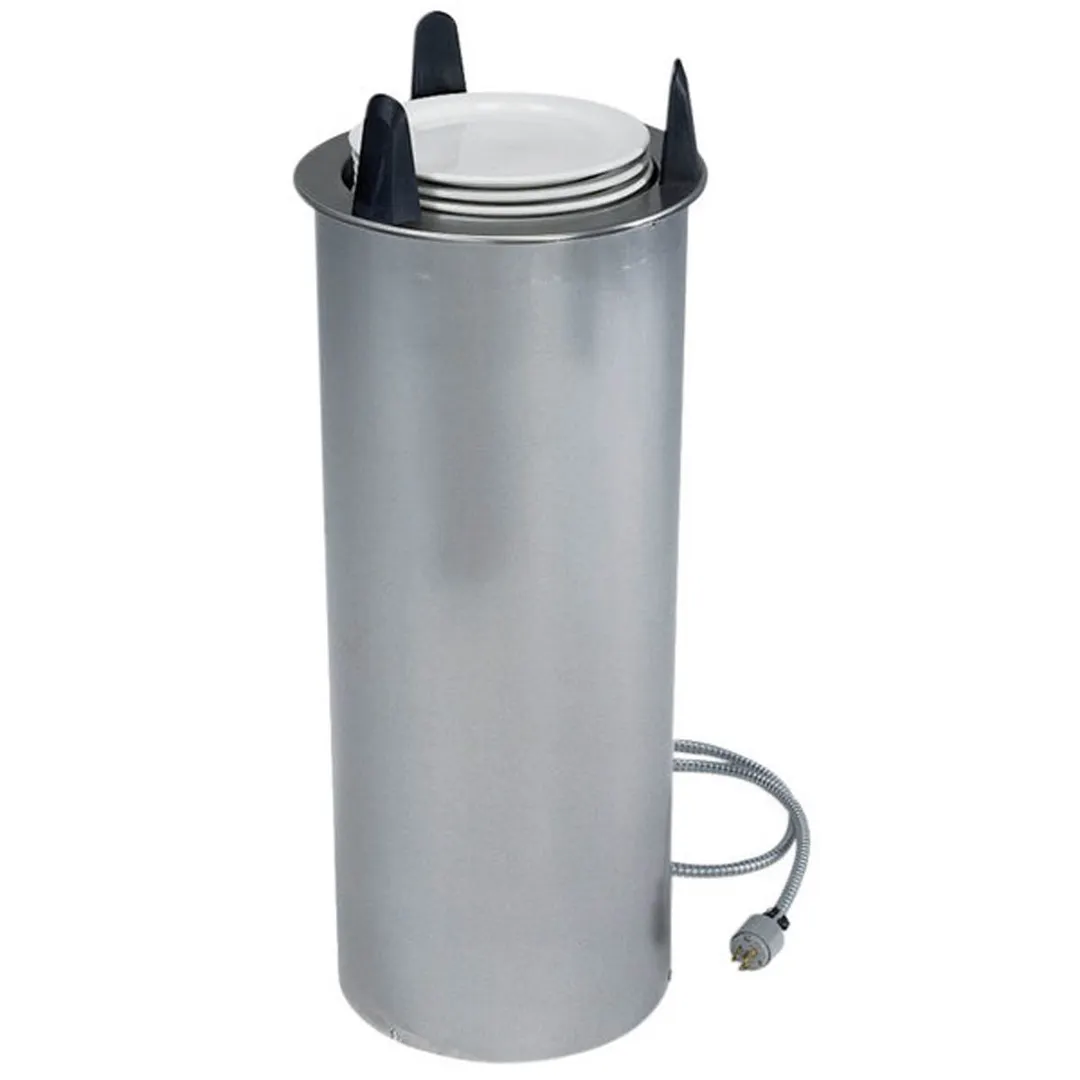 Lakeside 600925 Dish Dispenser, Heated, Tubular Drop-In Style