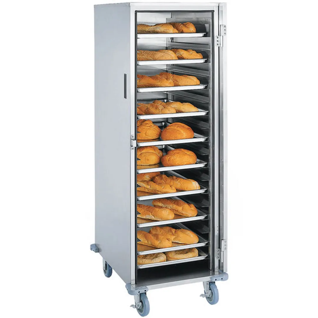 Lakeside 6532 7 Pan Capacity End Load Stainless Steel Undercounter Enclosed Bun / Sheet Pan Rack
