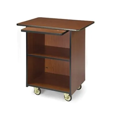 Lakeside 66109 Enclosed Breakout Dining Station w/ 1 Fixed Shelf, 1 Pull-Out Shelf