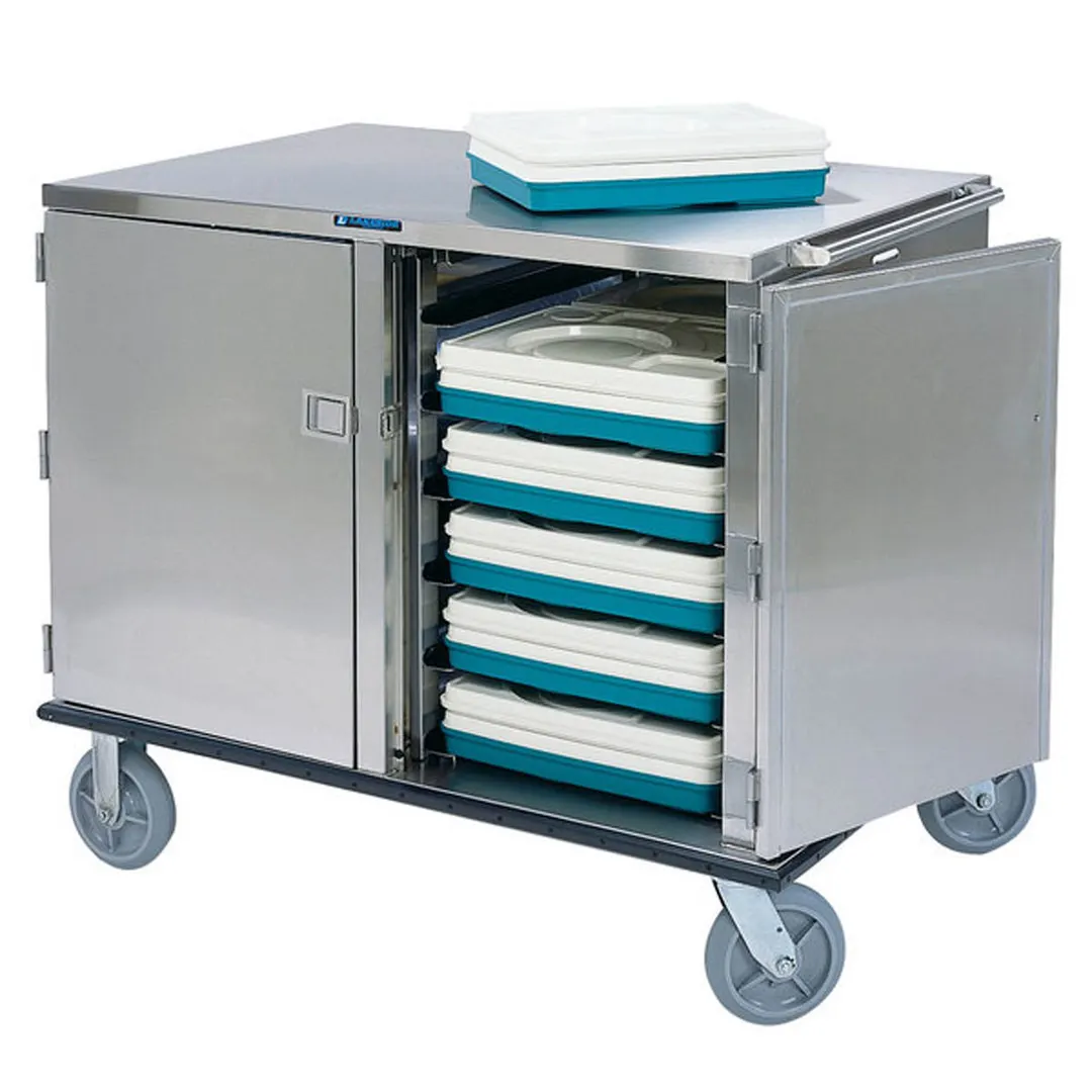 Lakeside 836 Premier Series Enclosed Low Profile Meal Delivery Cart - 28 Tray Capacity