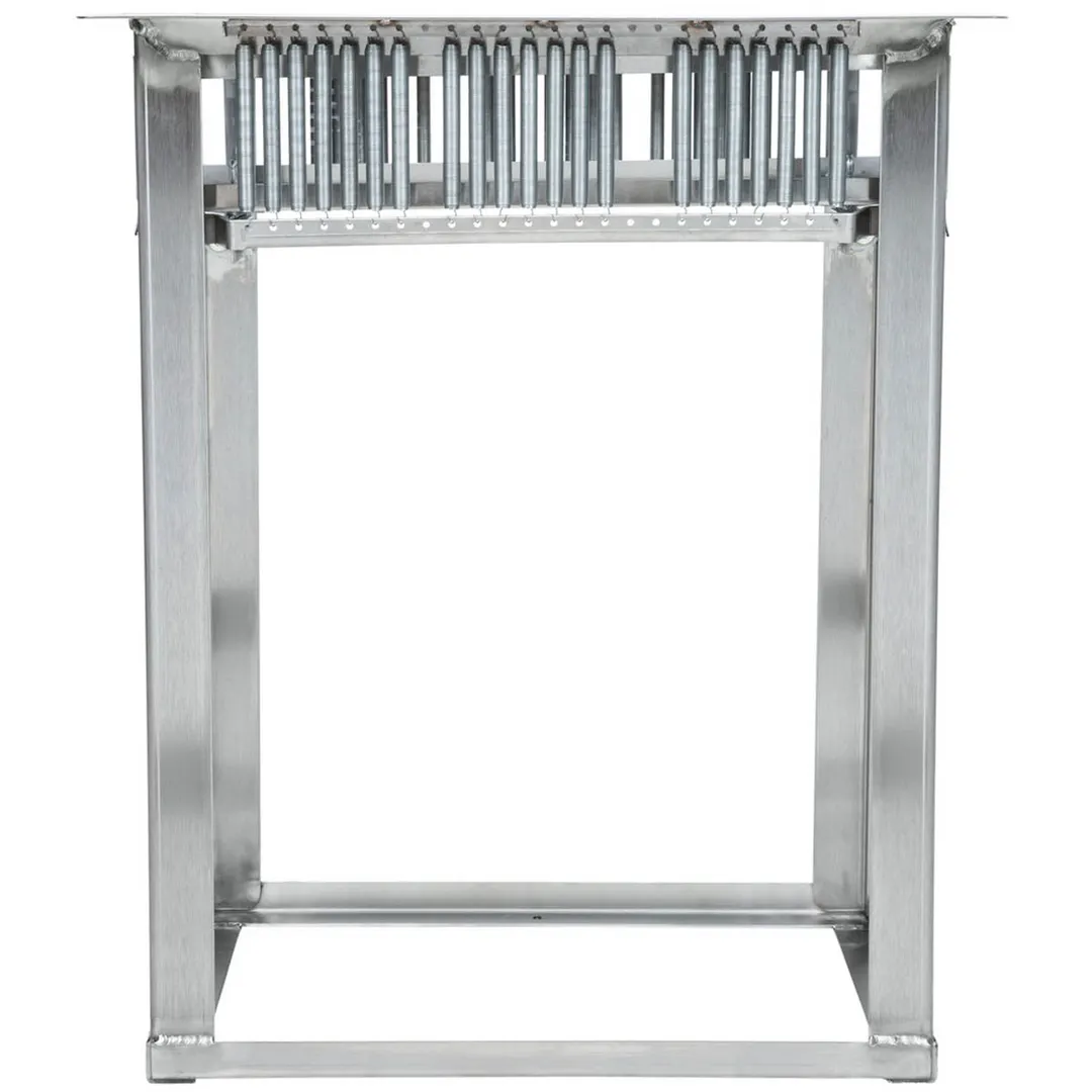 Lakeside 976 Tray Dispenser, Single, Drop-In, Self-Leveling, Open Frame